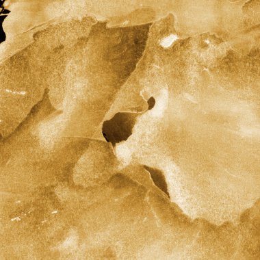 Beyaz kağıt arka planda renkli mürekkep ve suluboya doku. Gradyan boya darbeleri ve kalsiyum kaybı etkisi. El boyaması gouache soyut görüntü. Tuvali dağıt..