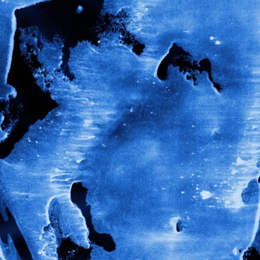 mavi mürekkep deseni lekeler, soyut arkaplan