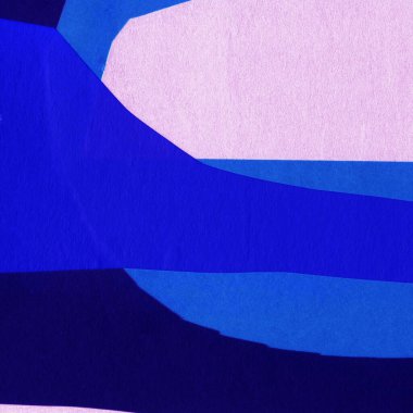 Çeşitli kağıtların kolajı, renkli soyut arkaplan  