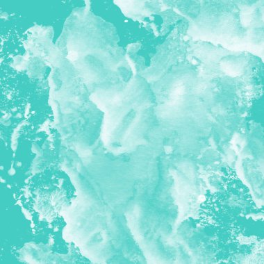 Beyaz kağıt arka planda renkli mürekkep ve suluboya doku. Gradyan boya darbeleri ve kalsiyum kaybı etkisi. El boyaması gouache soyut görüntü. Tuvali dağıt..