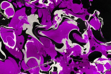 mermer arkaplan boya sıçrama deseni ile