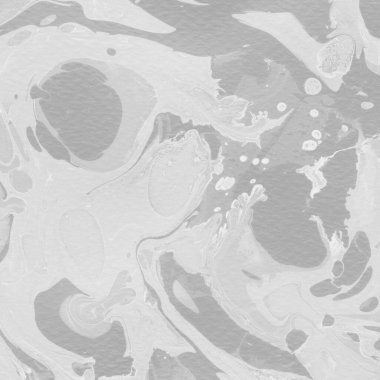 Gümüş mermer arka planda boya sıçramış desen