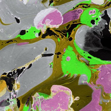 mermer arkaplan boya sıçrama deseni ile