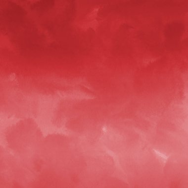 Kağıt zemin üzerinde beyaz gerçekçi suluboya desenli kırmızı.