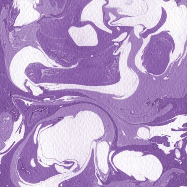 boya desenli mor mermer arkaplan