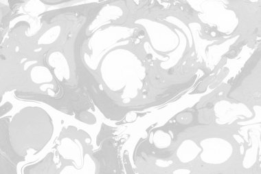 Gümüş mermer arka planda boya sıçramış desen