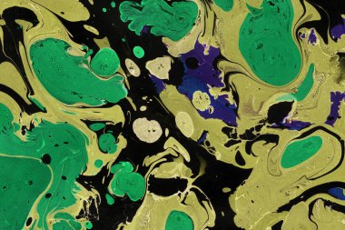 mermer arkaplan boya sıçrama deseni ile