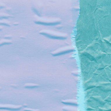 Çeşitli kağıtların kolajı, renkli soyut arkaplan  