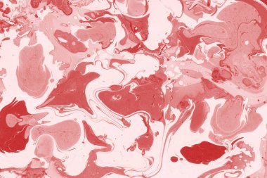 Boya desenli kırmızı mermer arkaplan