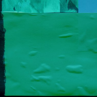 Çeşitli kağıtların kolajı, renkli soyut arkaplan  