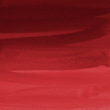 Kağıt zemin üzerinde beyaz gerçekçi suluboya desenli kırmızı.