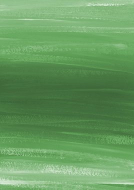 Yeşil Gouache dokusu, soyut arkaplan