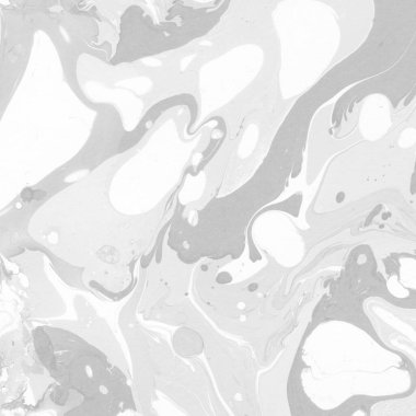 Gümüş mermer arka planda boya sıçramış desen