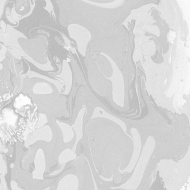 Gümüş mermer arka planda boya sıçramış desen