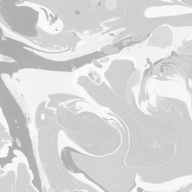Gümüş mermer arka planda boya sıçramış desen