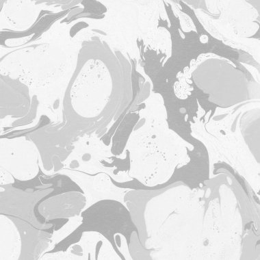 Gümüş mermer arka planda boya sıçramış desen