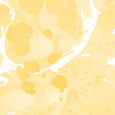 Sarı mermer arkaplan boya sıçrama deseni ile