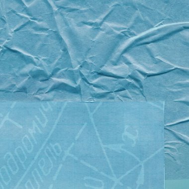 Çeşitli kağıtların kolajı, renkli soyut arkaplan  