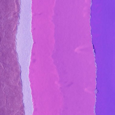 Çeşitli kağıtların kolajı, renkli soyut arkaplan  