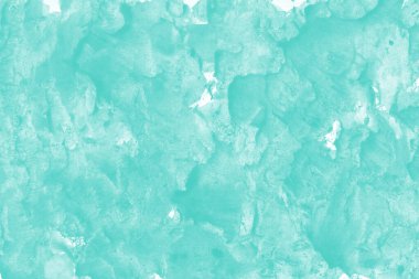 Beyaz kağıt arka planda renkli mürekkep ve suluboya doku. Gradyan boya darbeleri ve kalsiyum kaybı etkisi. El boyaması gouache soyut görüntü. Tuvali dağıt..