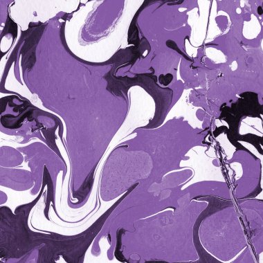 boya desenli mor mermer arkaplan