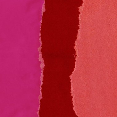 Çeşitli kağıtların kolajı, renkli soyut arkaplan  