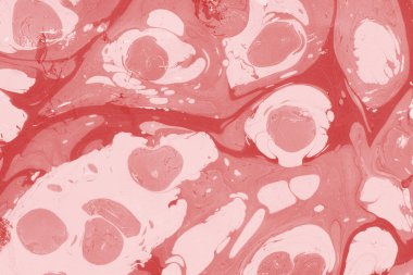 Boya desenli kırmızı mermer arkaplan