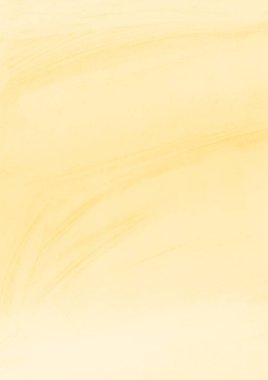 Kağıt arkaplanda sarı gerçekçi suluboya dokusu.