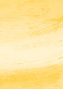 Kağıt arkaplanda sarı gerçekçi suluboya dokusu.