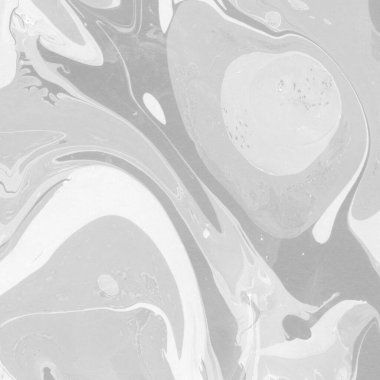 Gümüş mermer arka planda boya sıçramış desen