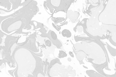 Gümüş mermer arka planda boya sıçramış desen