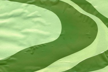 Çeşitli kağıtların kolajı, renkli soyut arkaplan  