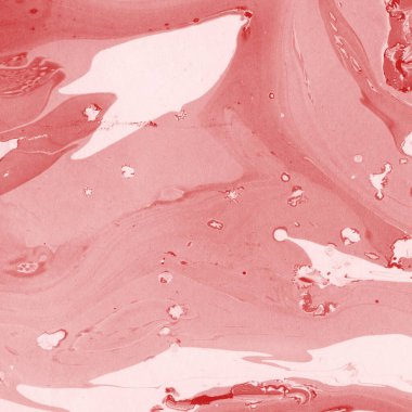 Boya desenli kırmızı mermer arkaplan