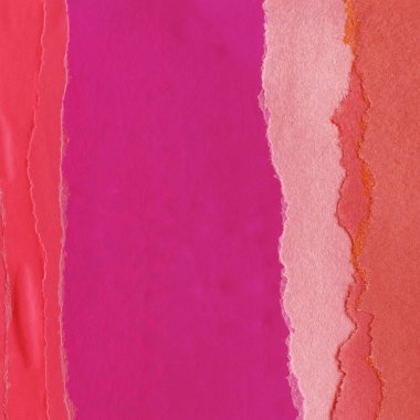 Çeşitli kağıtların kolajı, renkli soyut arkaplan  