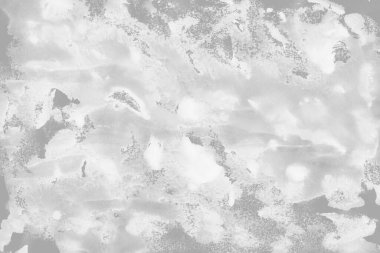 Beyaz kağıt arka planda renkli mürekkep ve suluboya doku. Gradyan boya darbeleri ve kalsiyum kaybı etkisi. El boyaması gouache soyut görüntü. Tuvali dağıt..