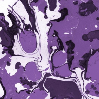 boya desenli mor mermer arkaplan