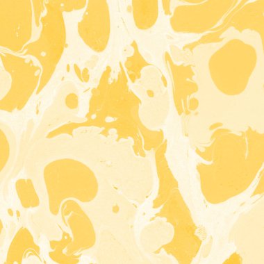 Sarı mermer arkaplan boya sıçrama deseni ile