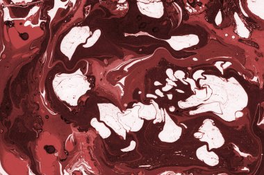 Boya desenli kırmızı mermer arkaplan