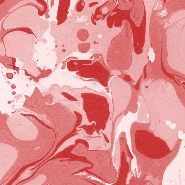 Boya desenli kırmızı mermer arkaplan