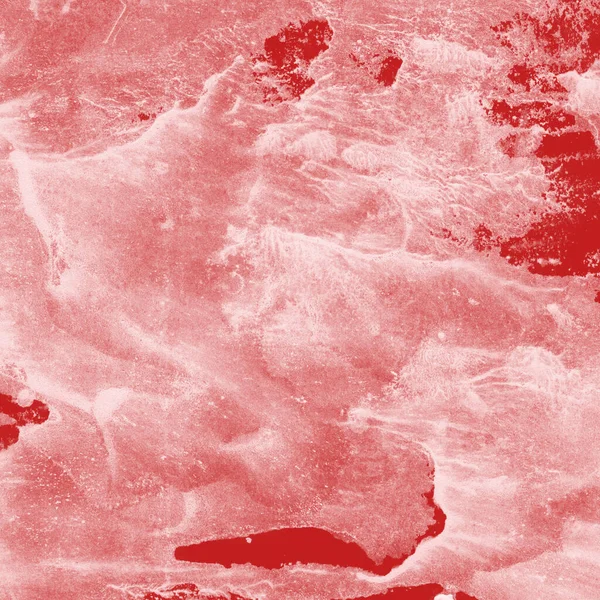 Beyaz kağıt arka planda renkli mürekkep ve suluboya doku. Gradyan boya darbeleri ve kalsiyum kaybı etkisi. El boyaması gouache soyut görüntü. Tuvali dağıt..