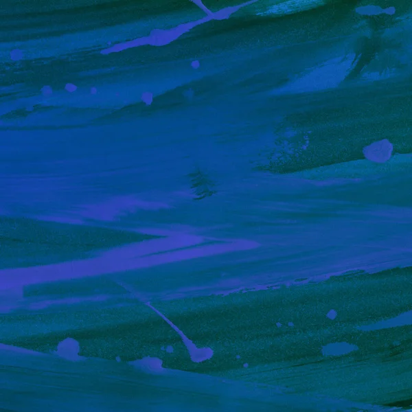 Blauer Aquarell Hintergrund Mit Realistischer Papierstruktur — Stockfoto