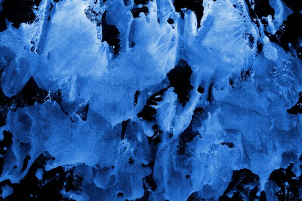 mavi mürekkep deseni lekeler, soyut arkaplan