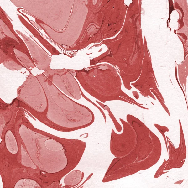 Boya desenli kırmızı mermer arkaplan