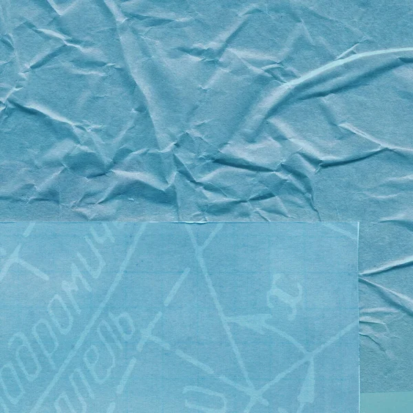 Çeşitli kağıtların kolajı, renkli soyut arkaplan  