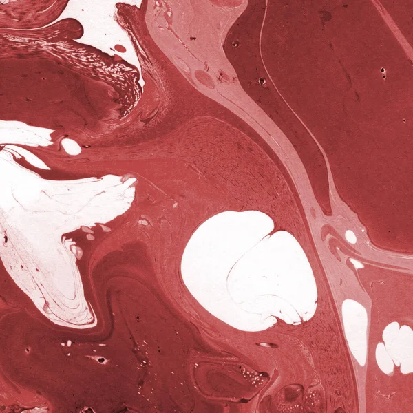 Boya desenli kırmızı mermer arkaplan