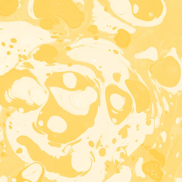 Sarı mermer arkaplan boya sıçrama deseni ile