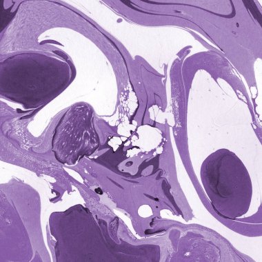 boya desenli mor mermer arkaplan