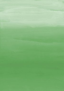 Yeşil Gouache dokusu, soyut arkaplan
