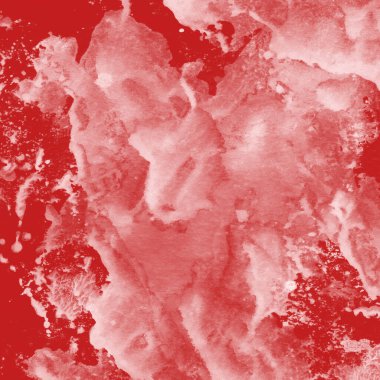 Beyaz kağıt arka planda renkli mürekkep ve suluboya doku. Gradyan boya darbeleri ve kalsiyum kaybı etkisi. El boyaması gouache soyut görüntü. Tuvali dağıt..