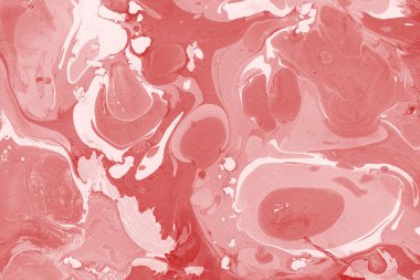 Boya desenli kırmızı mermer arkaplan